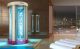 Magic tanning shower plus solarium 4 columns