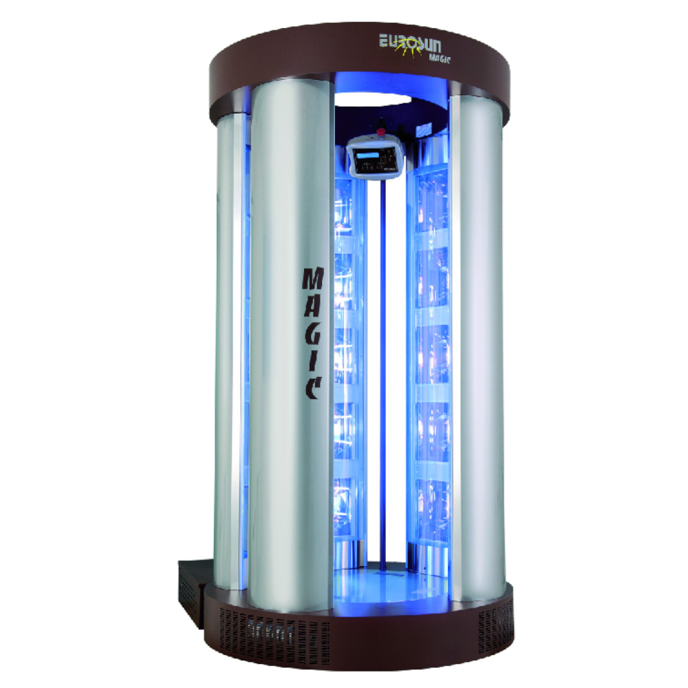 Magic tanning shower plus solarium 4 columns